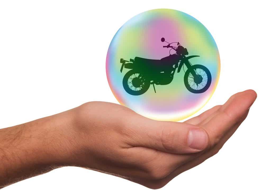אופנוע מבוטח